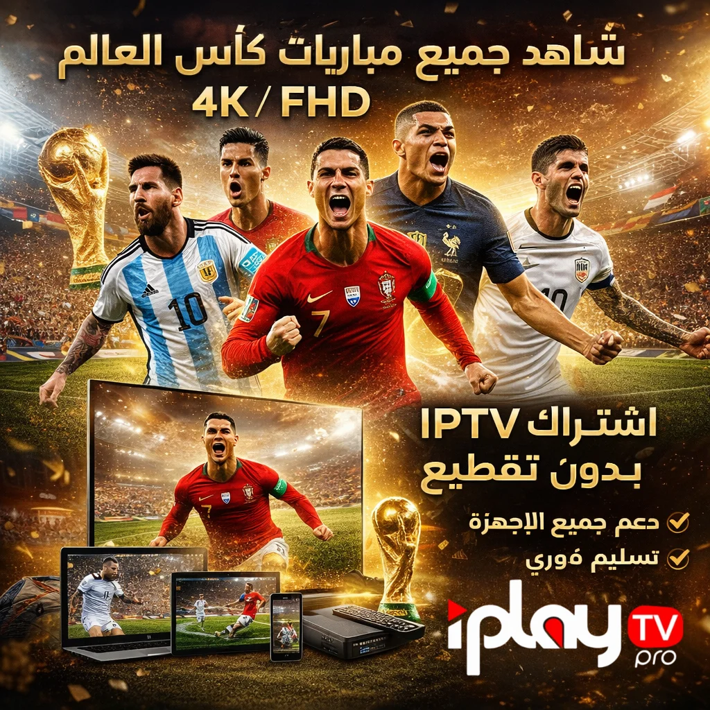 اشتراك سيرفر اي بلاي iPlayTV لمدة 12 شهر
