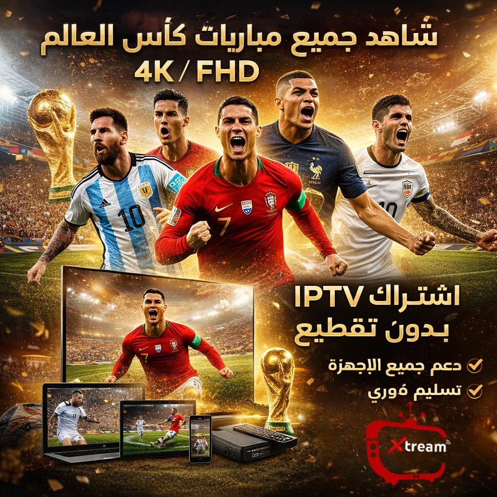 اشتراك سيرفر اكستريم بلاير Xtream Player لمدة 12 شهر